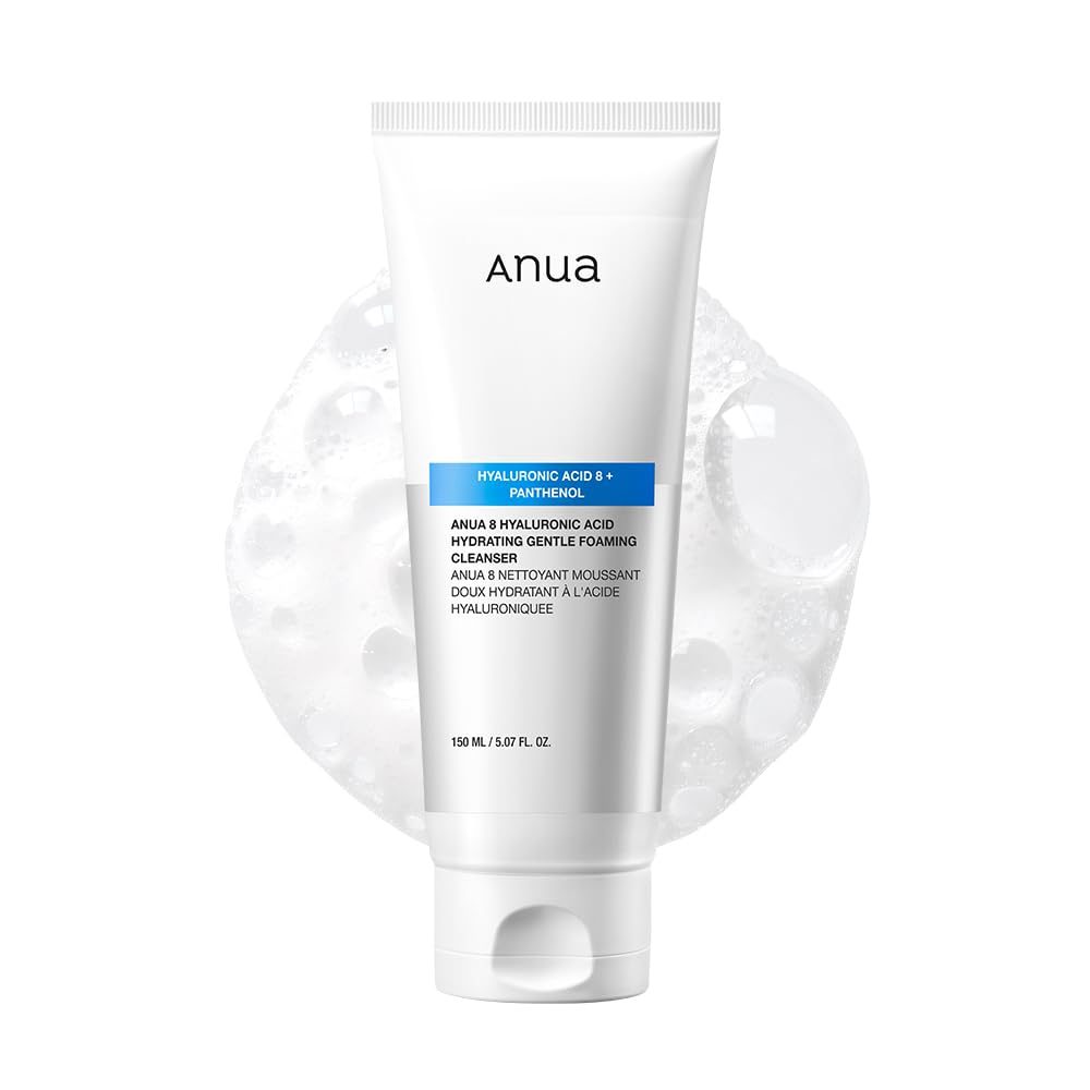 ANUA 8 HYALURONIC ACID HYDRATING GENTLE FOAMING CLEANSER 150ml