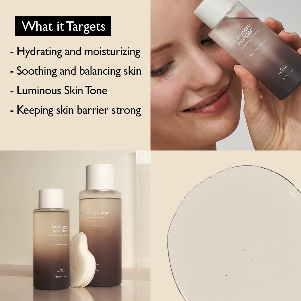 haruharu wonder Black Rice Hyaluronic Toner 300ml