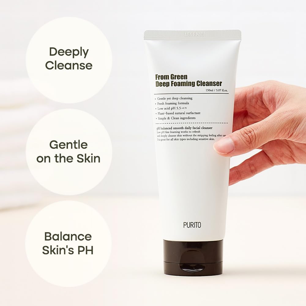 PURITO From Green Deep Foaming Cleanser 150ml
