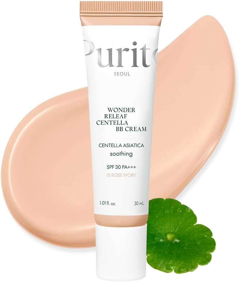 PURITO Wonder Releaf Centella BB Cream 30ml ( PURITO Cica Clearing BB Cream 30ml)