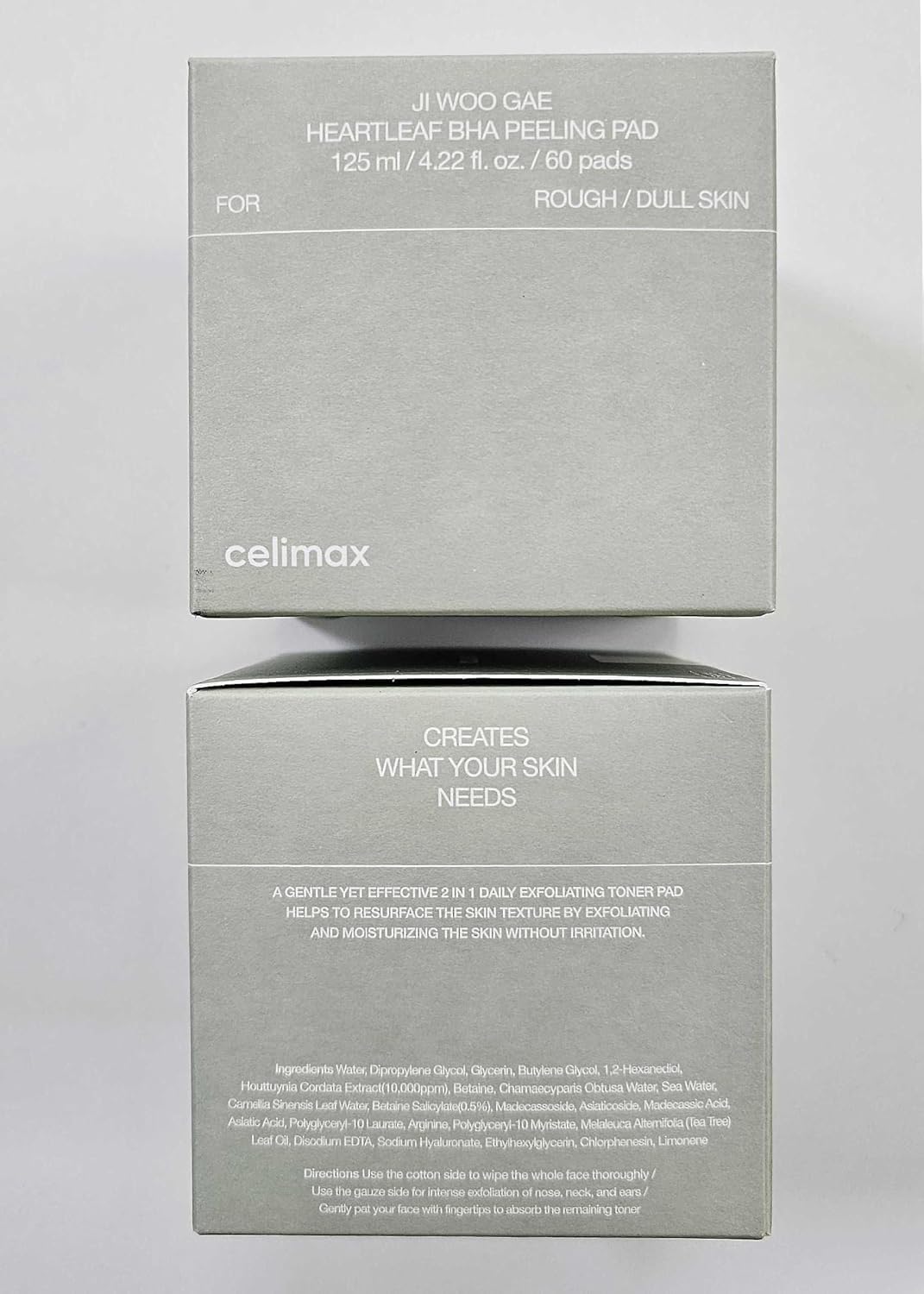 celimax Ji.Woo.Gae Heartleaf BHA Peeling Pad (60 Pads)