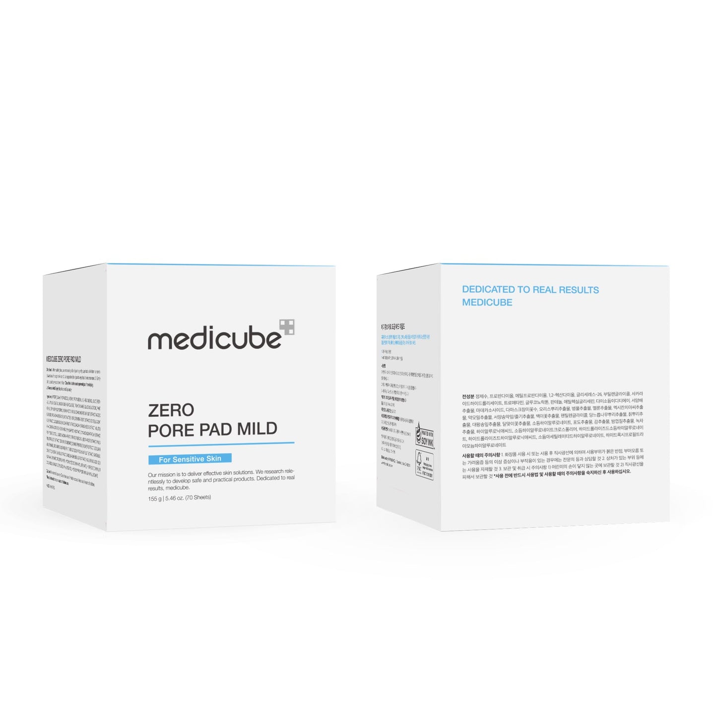 medicube Zero Pore Pad Mild 155g