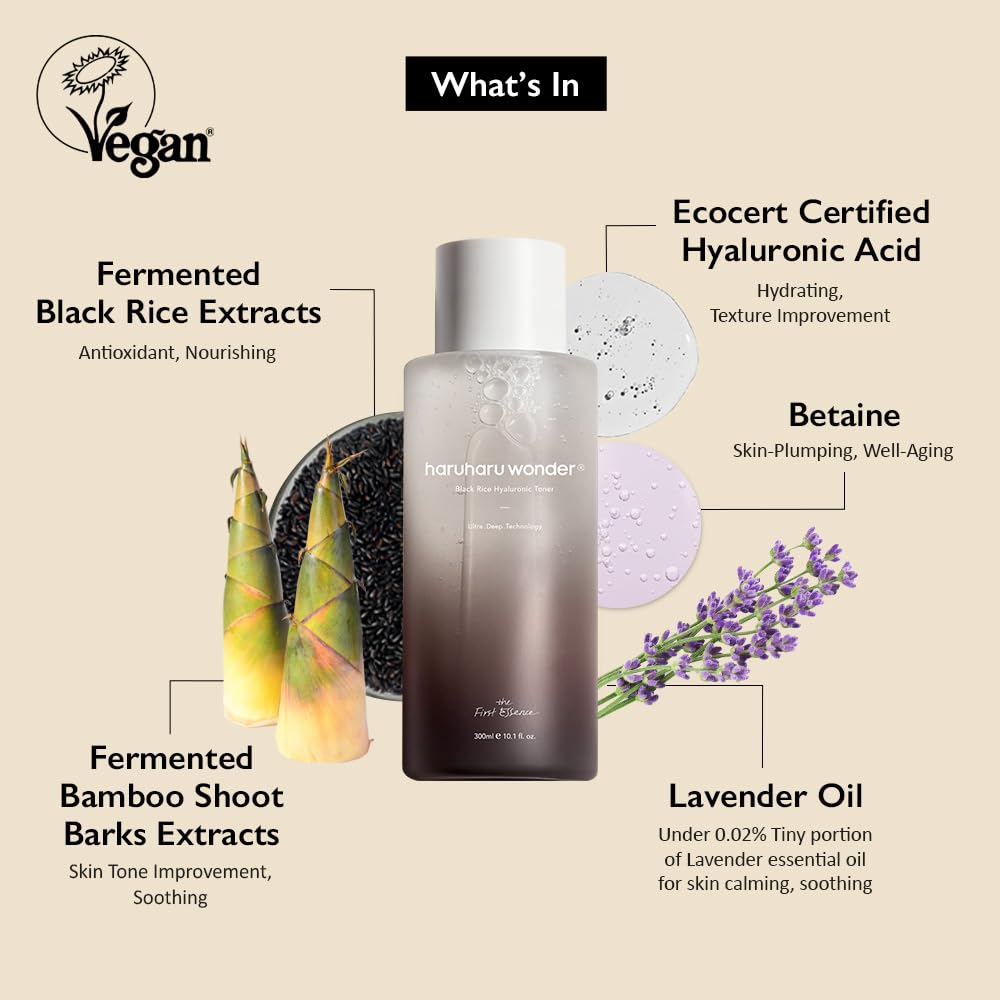 haruharu wonder Black Rice Hyaluronic Toner 300ml