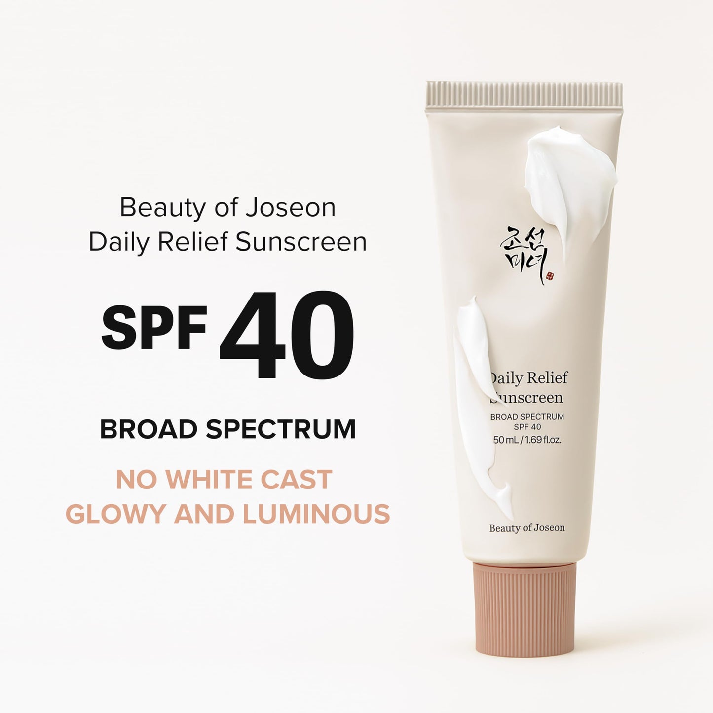 Beauty of Joseon Daily Relief Sunscreen Broad Spectrum SPF 40 50ml