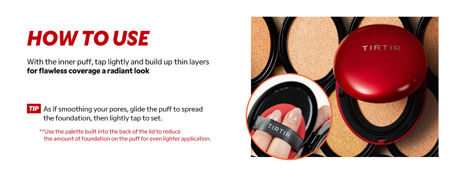 TIRTIR Mask Fit Red Cushion Foundation