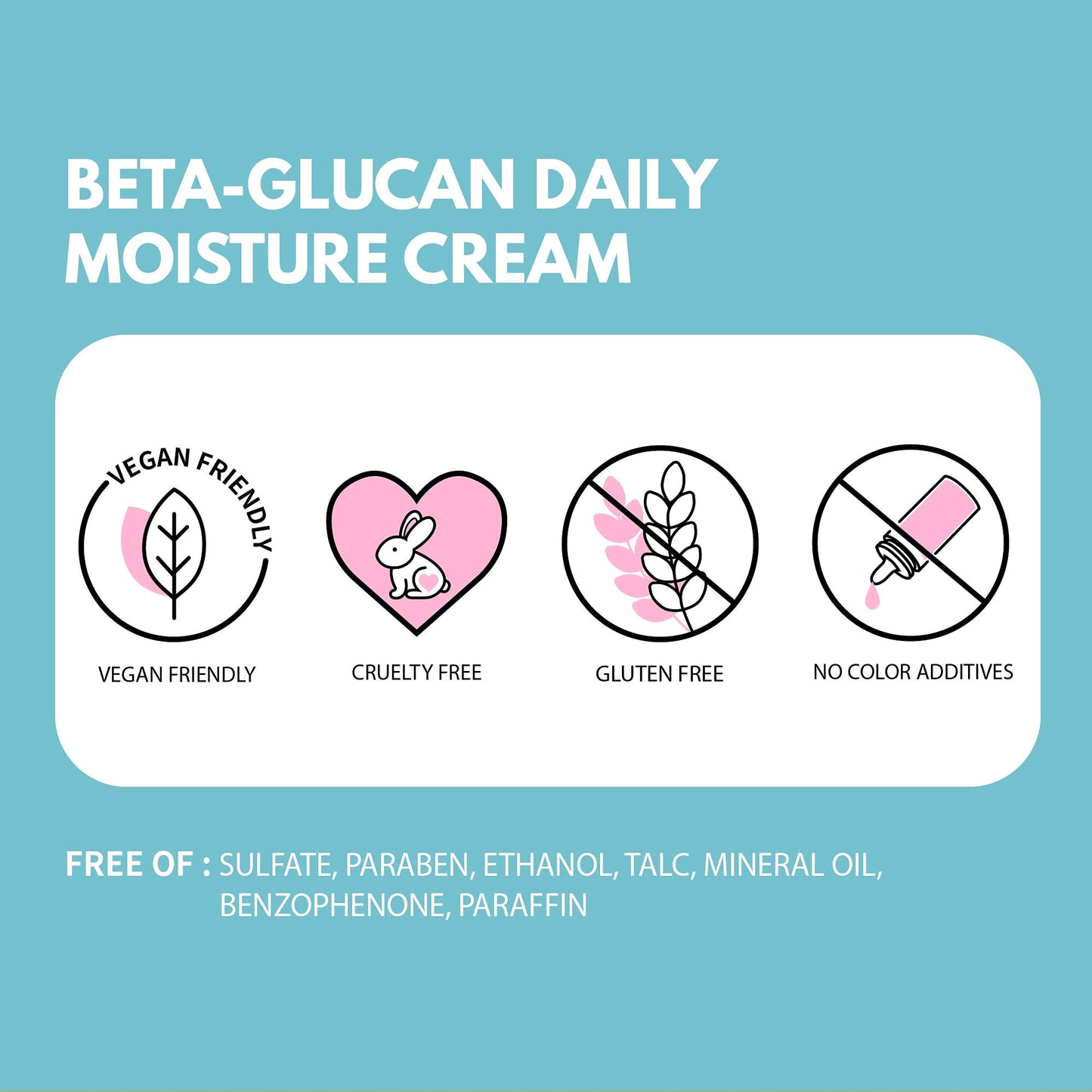 IUNIK Beta Glucan Daily Moisture Cream 60ml + iUNIK Beta Glucan Power Moisture Serum 50ml, Deep Intense Hydration