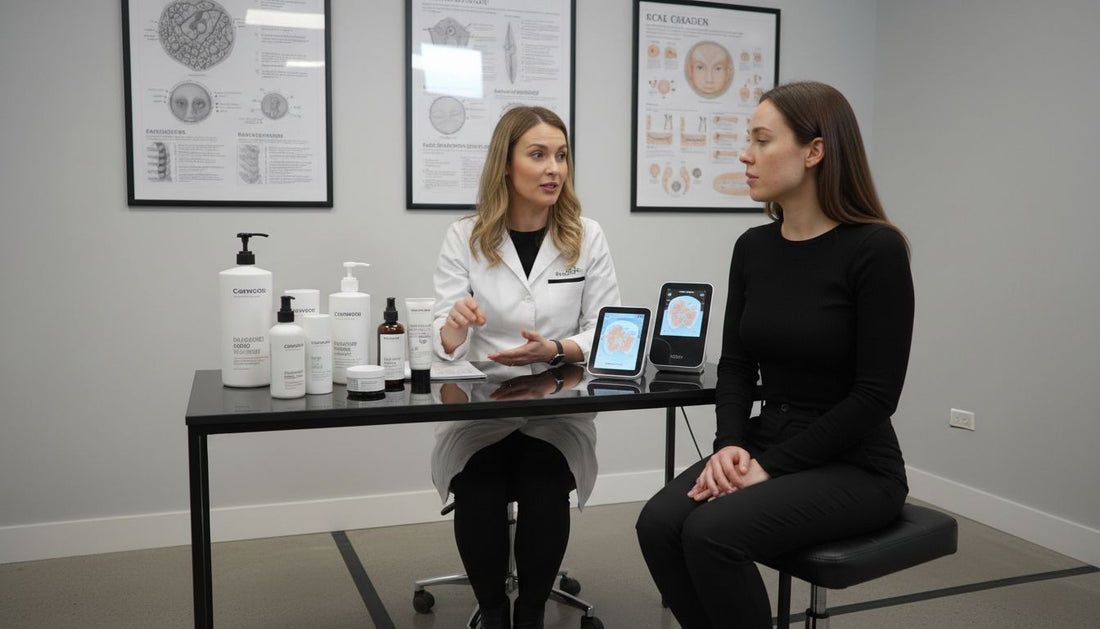 dermatologist facial consultation