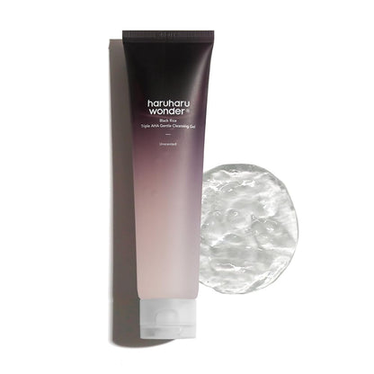 haruharu wonder Black Rice Triple AHA Gentle Cleansing Gel 100ml