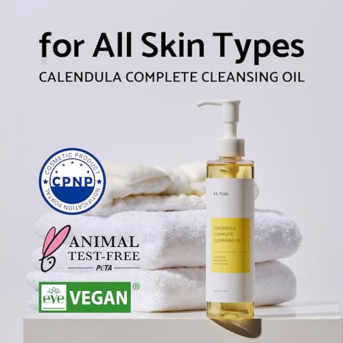 iUNIK Centella Calming Daily Sunscreen 60ml + iUNIK Calendula Complete Cleansing Oil, 200ml