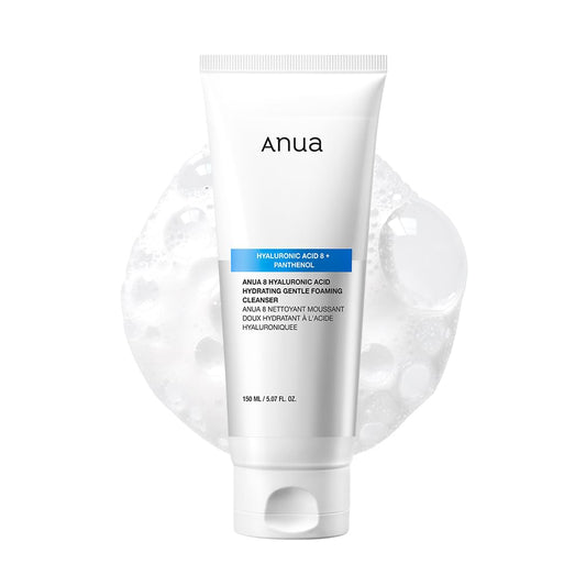 ANUA 8 HYALURONIC ACID HYDRATING GENTLE FOAMING CLEANSER 150ml