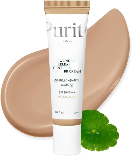 PURITO Wonder Releaf Centella BB Cream  30ml ( PURITO Cica Clearing BB Cream 30ml)