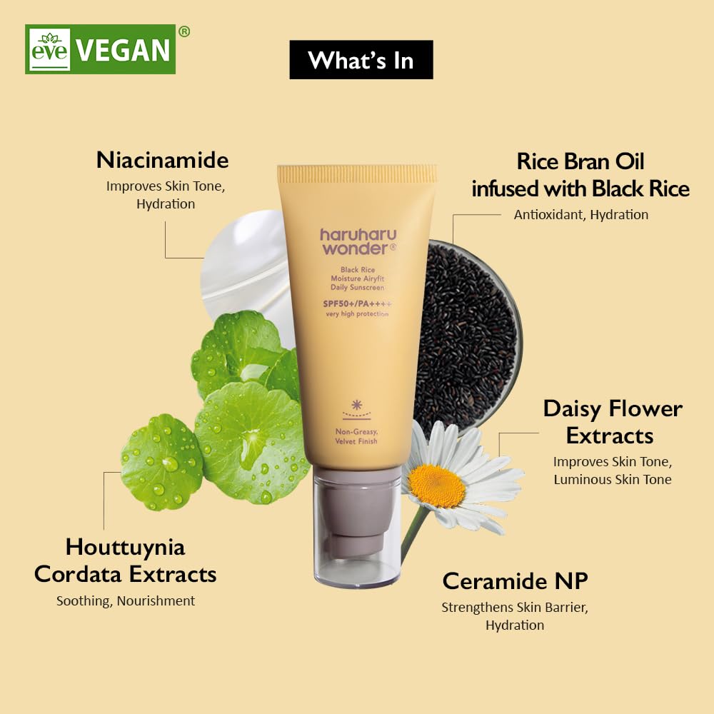 haruharu wonder Black Rice Moisture Airyfit Sunscreen 50ml
