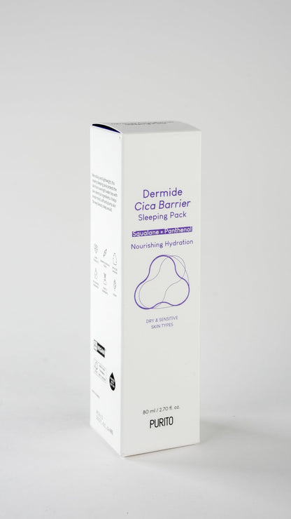PURITO Dermide Cica Barrier Sleeping Pack 80ml