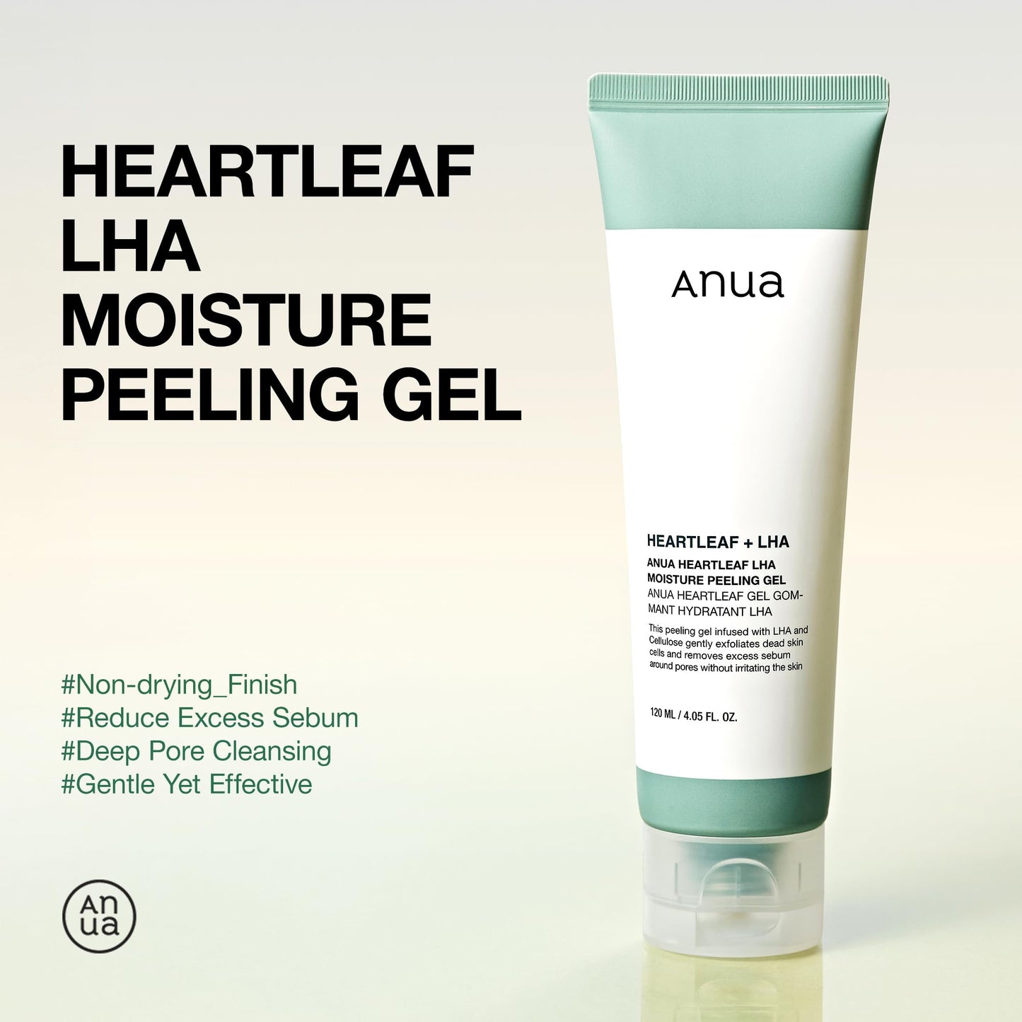 Anua ANUA Heartleaf LHA Moisture Peeling Gel 120ml