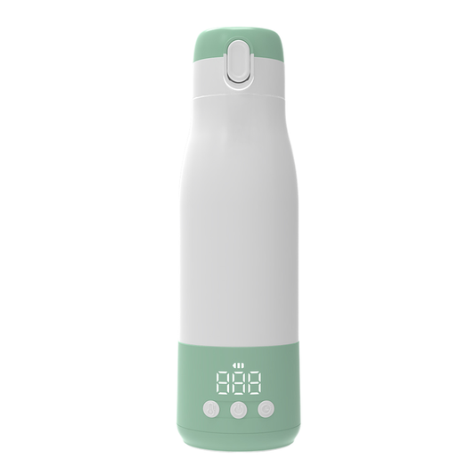 Portable Baby Milk Warmer for Trave Dual Heating Modes for Baby Milk Breast Milk Hot Water for Baby food Rechargable  Portable Bottle Warmer with Fast Heating Long Lasting Battery Large Capacity Portable Baby Bottle Warmer