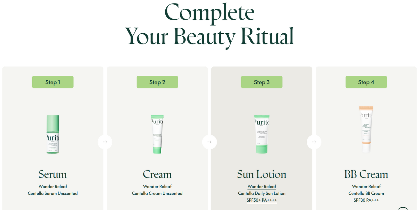 PURITO Wonder Releaf Centella BB Cream  30ml ( PURITO Cica Clearing BB Cream 30ml)