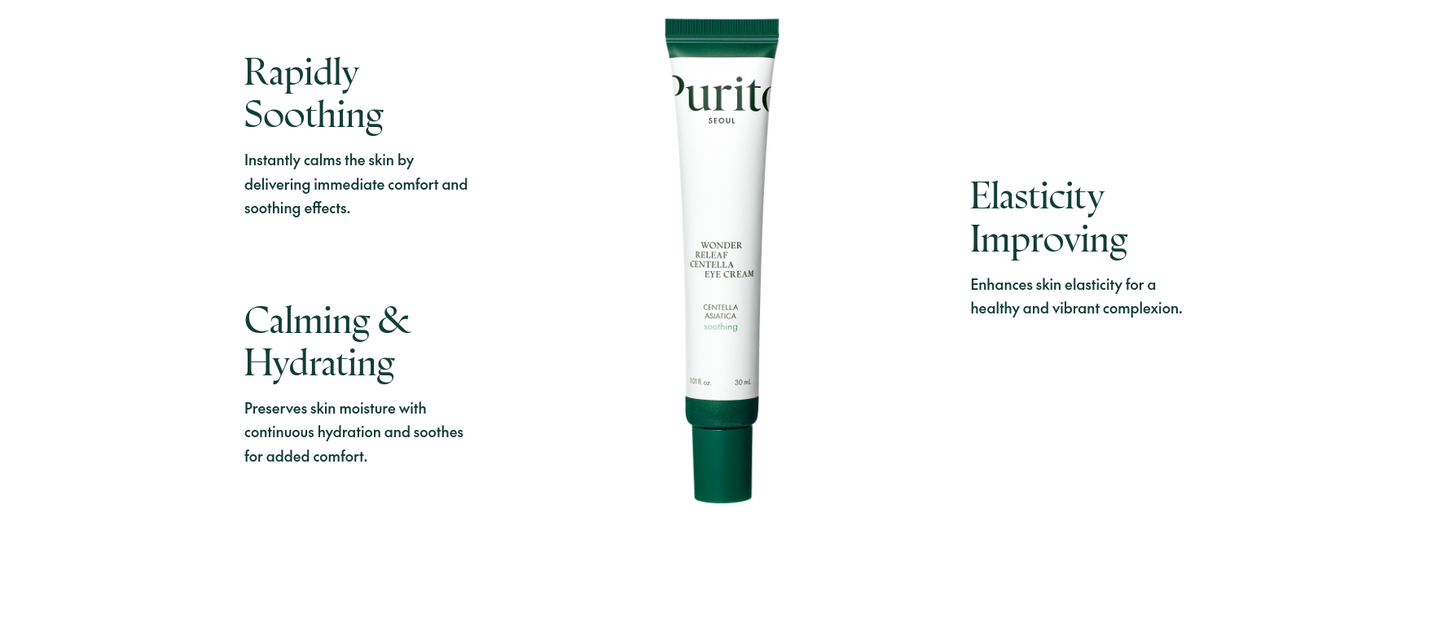 PURITO Wonder Releaf Centella Eye Cream 30ml