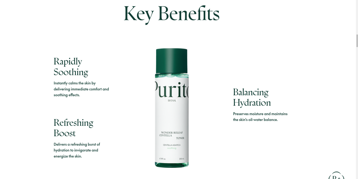 PURITO Seoul Wonder Releaf Centella Toner 200ml