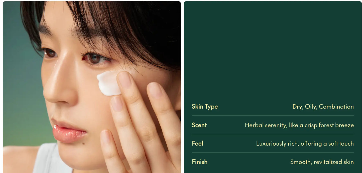 A close-up of a person gently applying PURITO Wonder Releaf Centella Eye Cream 30ml to the under-eye area, highlighting its rich texture and benefits for dry, oily, and combination skin.