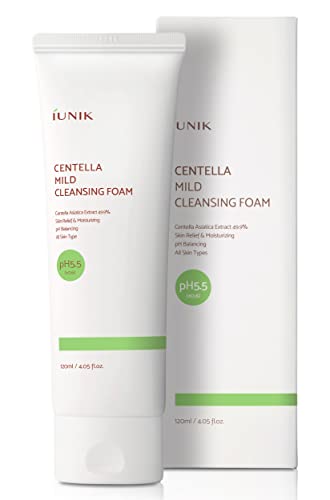 iUNIK Centella Mild Cleansing Foam, 120ml