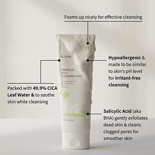 iUNIK Centella Mild Cleansing Foam, 120ml