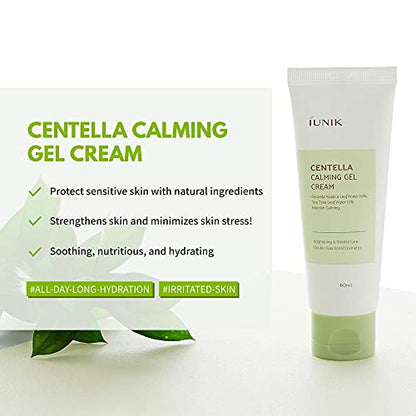 iUNIK Calendula Complete Cleansing Oil, 200ml  + iUNIK Centella Calming Gel Cream 60ml